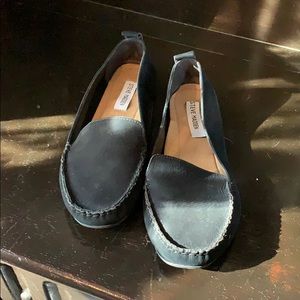 Black loafers